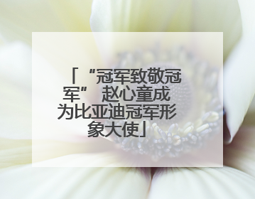 “冠军致敬冠军” 赵心童成为比亚迪冠军形象大使