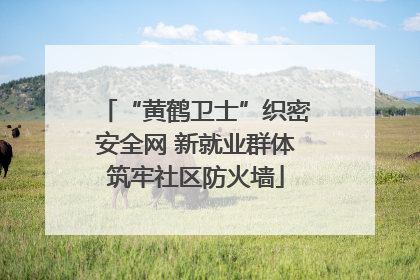 “黄鹤卫士”织密安全网 新就业群体筑牢社区防火墙