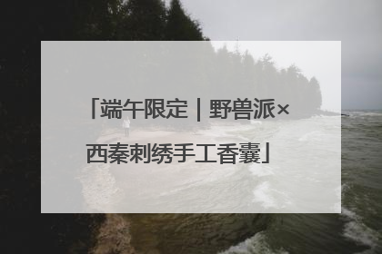 端午限定｜野兽派×西秦刺绣手工香囊