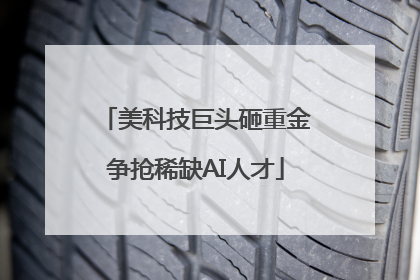 美科技巨头砸重金争抢稀缺AI人才
