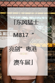 东风猛士M817“亮剑”粤港澳车展