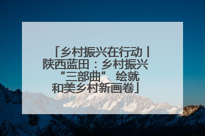 乡村振兴在行动丨陕西蓝田：乡村振兴 “三部曲” 绘就和美乡村新画卷