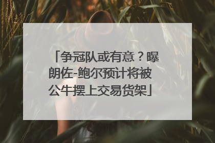 争冠队或有意？曝朗佐-鲍尔预计将被公牛摆上交易货架