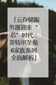 云存储服务器迎来“芯”时代：英特尔至强6家族系列全面解析