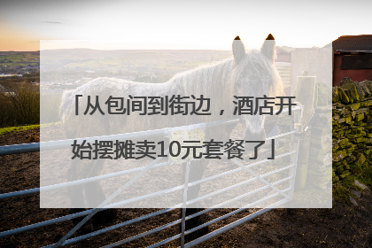 从包间到街边，酒店开始摆摊卖10元套餐了