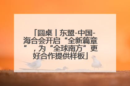 圆桌丨东盟-中国-海合会开启“全新篇章”，为“全球南方”更好合作提供样板