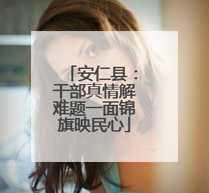 安仁县：干部真情解难题一面锦旗映民心