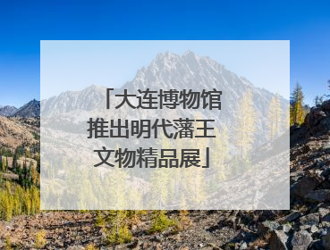 大连博物馆推出明代藩王文物精品展