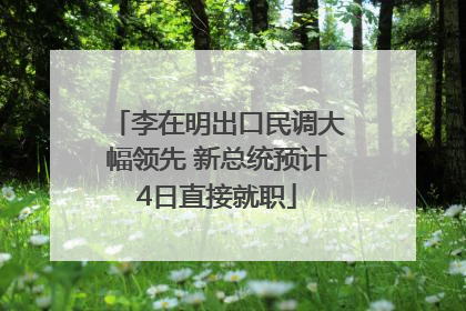 李在明出口民调大幅领先 新总统预计4日直接就职