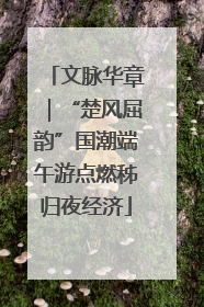 文脉华章｜“楚风屈韵”国潮端午游点燃秭归夜经济