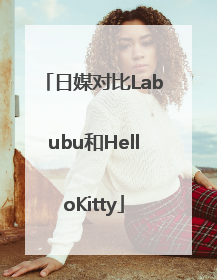 日媒对比Labubu和HelloKitty