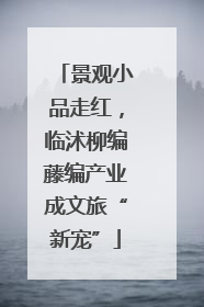 景观小品走红，临沭柳编藤编产业成文旅“新宠”