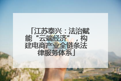 江苏泰兴：法治赋能“云端经济”，构建电商产业全链条法律服务体系