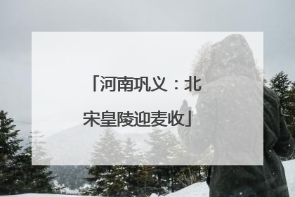 河南巩义：北宋皇陵迎麦收