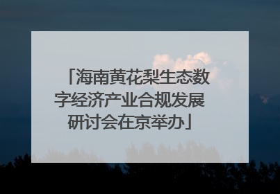 海南黄花梨生态数字经济产业合规发展研讨会在京举办