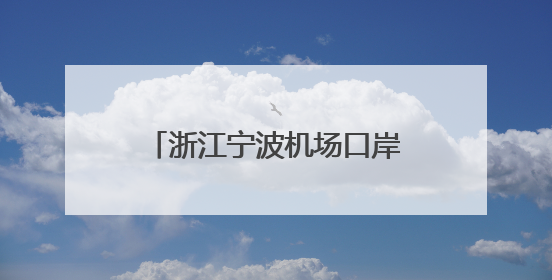 浙江宁波机场口岸上半年出入境外籍旅客同比增长87%