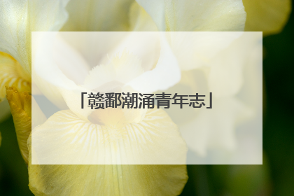赣鄱潮涌青年志