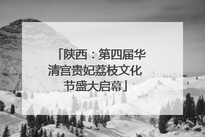 陕西：第四届华清宫贵妃荔枝文化节盛大启幕