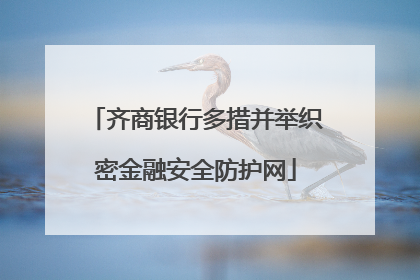 齐商银行多措并举织密金融安全防护网